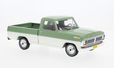 Ford F-100 de 1970 vert et blanc au 1/24 de IXO WhiteBox WB124252