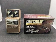 Pédale d'effet Boss FRV-1 Spring Reverb pour guitare modelée sur la...