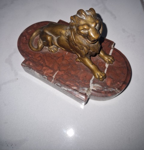 Statue bronze animalier - bronze,