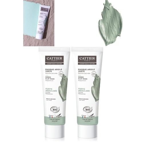 Cattier masque argile verte - cattier,