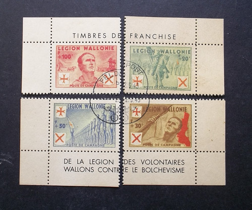 Timbres occupation belgique - occupation,