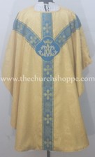 Neuf Jaune Chasuble Am