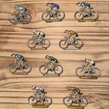 Tour de France Alu Aludo - Coureurs Cyclistes : Lot de 10 Cyclistes