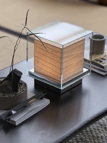 Akari noguchi glass cube - noguchi,