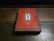 Boite en bois à décor d'un