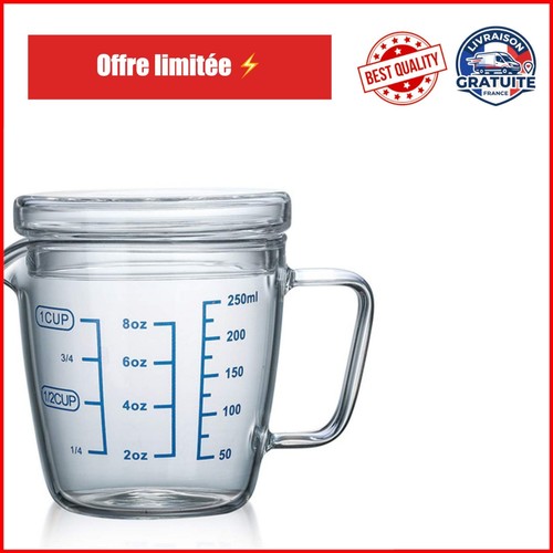 Verre doseur 250ml avec