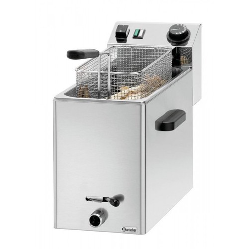 Friteuse inox simple litres - friteuse, 8