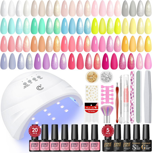 Couleurs kit vernis semi - couleurs,