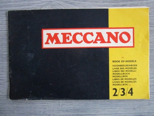 Meccano livre des modèles - livre,