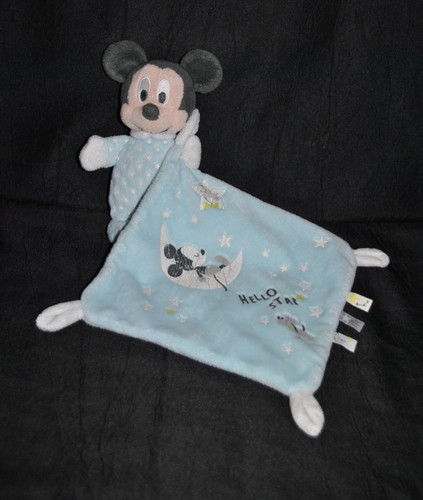 Peluche doudou plat mickey - plat,
