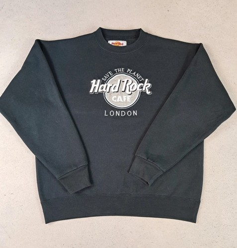 Pull hard rock cafe - hard, crewneck