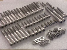 Harley Davidson XL1200X Sportster 48 Engine Stainless UNC Allen Bolt Kit 2004-up