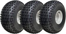 22x11.00-8 Cranté Atv Pneus 4 Clou Jantes Remorque Quad Roues 10.2cm Pcd (Set 3)