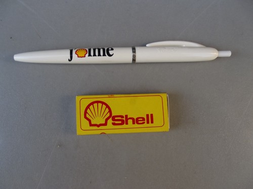 Ancien stylo bic shell aime - ancien,