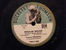 "78 Tours Franck Pourcel Swedish Rhapsody Red Mill Disc"
