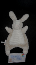 doudou plat lapin beige gris
