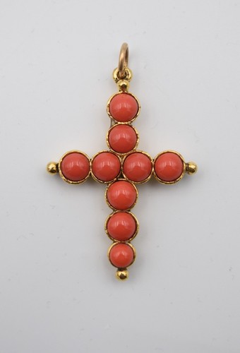 Pendentif croix vintage - , en