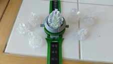 2008 Omnitrix Ben 10 Bandai Crystals Aliens Light Sounds Figure Ten Watch
