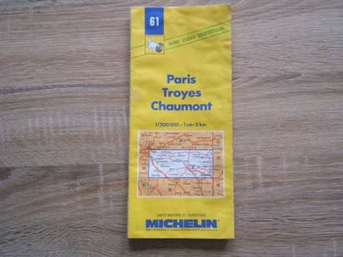 Carte routière michelin - carte,