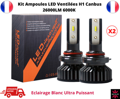Kit ampoules led - led, h1