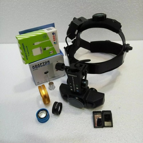 Indirect ophthalmoscope with - ophthalmoscope,