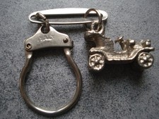 MINIATURE KEYRING OLD CARS CAR COLLECTION