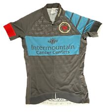 Bicycle Jersey Pedal Industries Velo Love Cycling Grey Sports Womens Large