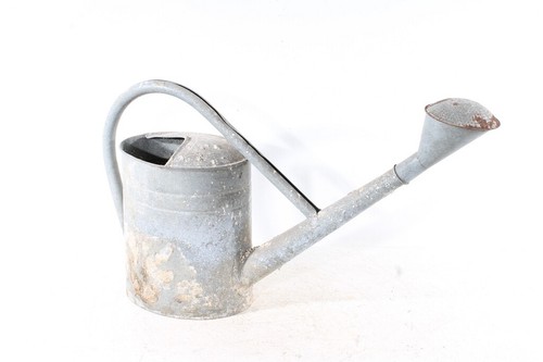 Ancienne arrosoir zinc pot - en,