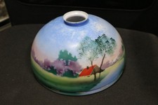 ancien abat jour globe lustre