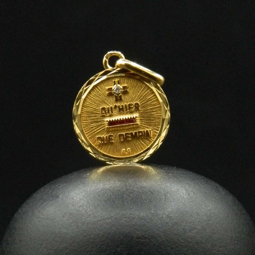 O984 médaille amour augis - médaille,