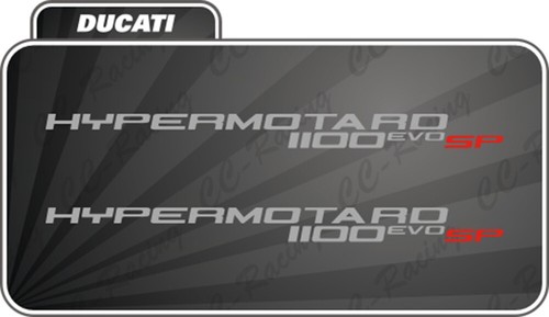 Autocollants ducati - 2,