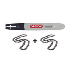 2 chaînes de tronçonneuse +