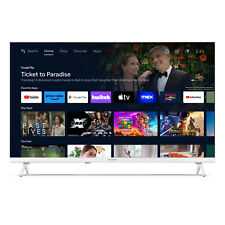 Smart TV Sharp Aquos 32" HD Sans Cadre Android TV DVB T2 WiFi HDMI Blanc 32FH2EW