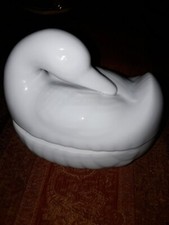 Boîte, terrine forme oie