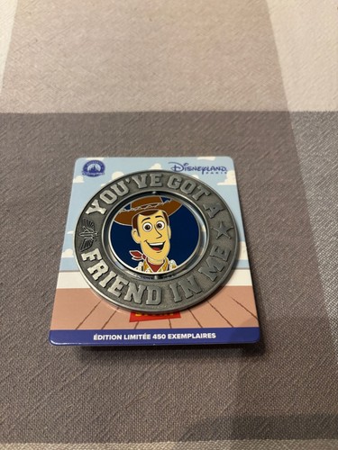 Woody spinner pin toy story - woody,