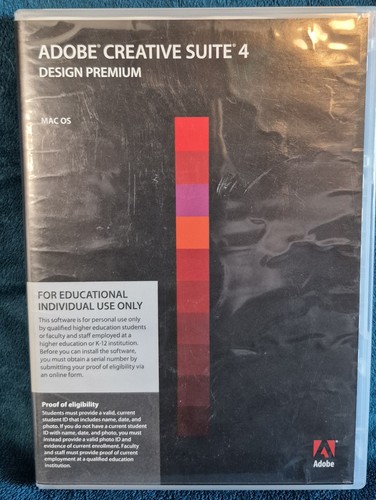 Adobe creative suite cs4 - adobe,