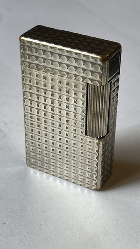 Briquet dupont plaqué argent - dupont,