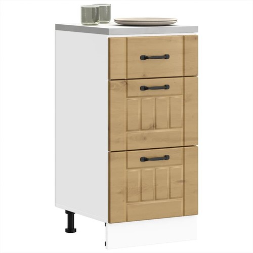 Armoire cuisine lucca noir - ,