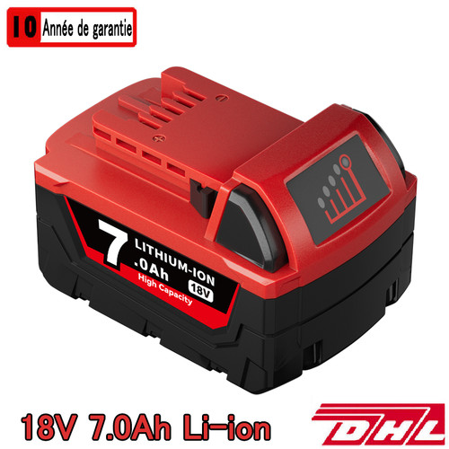 Pour batterie milwaukee m18 - batterie,