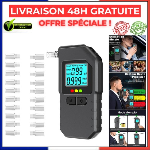 éthylotest électronique lcd - Éthylotest,