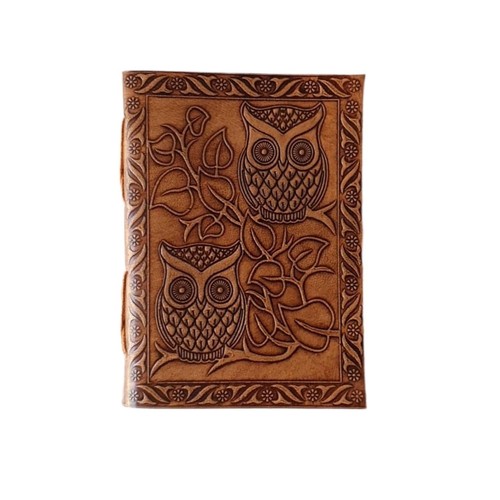 Journal ancien cuir - journal, motif