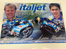 Italjet MG 125 Championship Haslam & Hules  Approx 340mm x 490mm