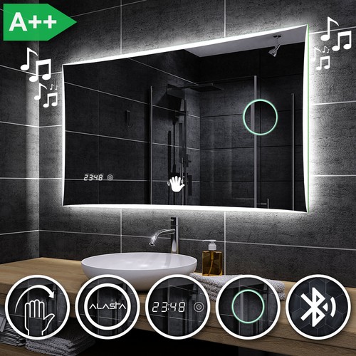 Miroir salle bain lumineux - miroir,
