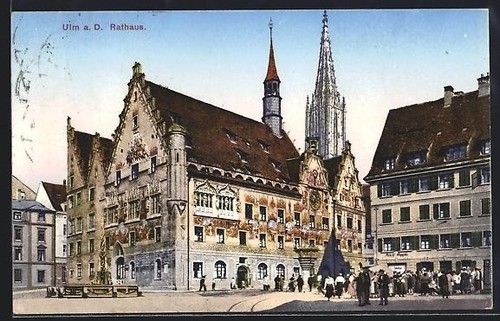 Ulm mairie carte - mairie,,