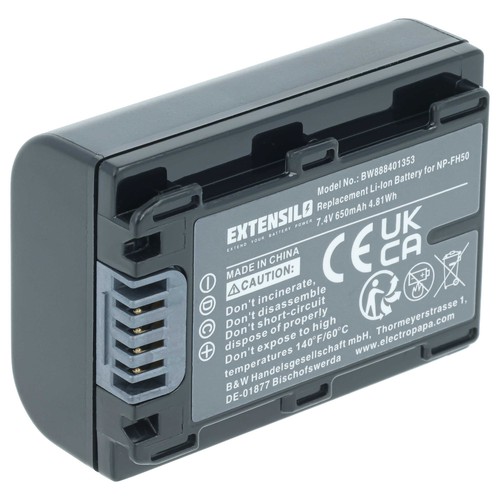 Batterie pour sony cybershot - batterie,