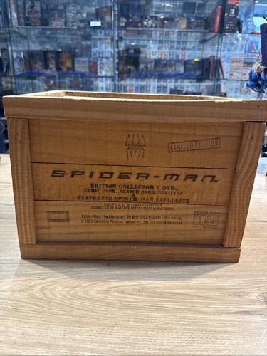 Coffret dvd bois spider man - coffret,