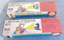 old lot 2 boxes mechano tri ang buffalo bill popeye black stallion fury minerva