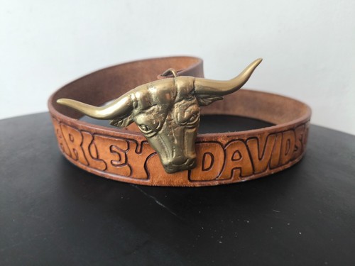 Ceinture boucle harley - ceinture,