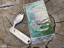 Triple Aught Design TAD Gear Titanium Folding Spork Early version