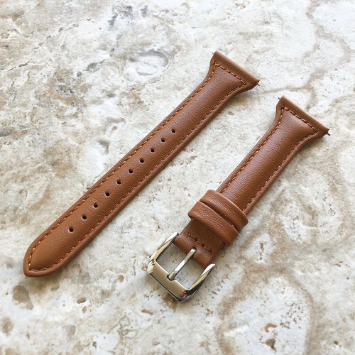 Marron slim élégant cuir - marron,